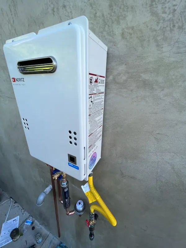 Tankless water heater installation for Bellcrest Park homes